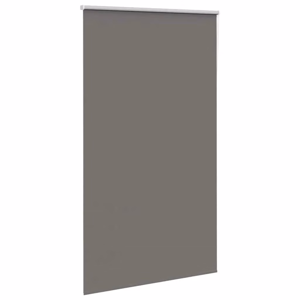 Berkfield Home Grey Blackout Roller Blind, Thermal Insulating Polyester, W: 140 cm, H: 210 cm – 2