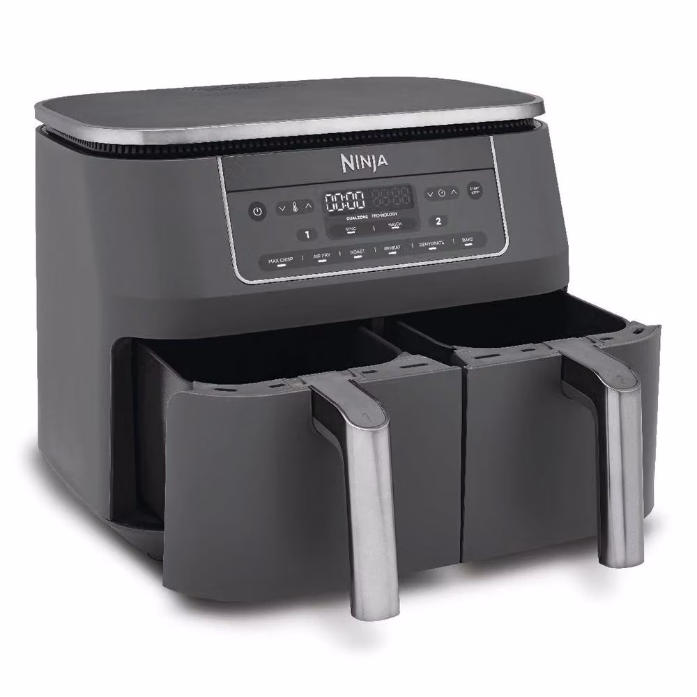 Ninja 6-in-1 Dual Zone Air Fryer 7.6L DZ300UK in Grey – 5