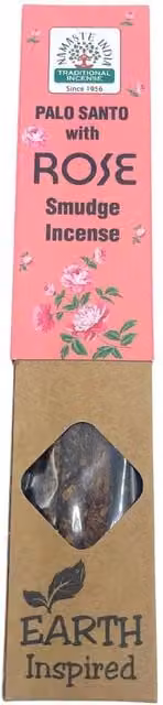 KDMD Earth Inspired Rose Smudge Incense Sticks in Pink
