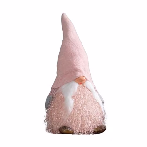 Samuel ALEXANDER 30cm Christmas Female Gonk with LED Light in Pink Hat – 4