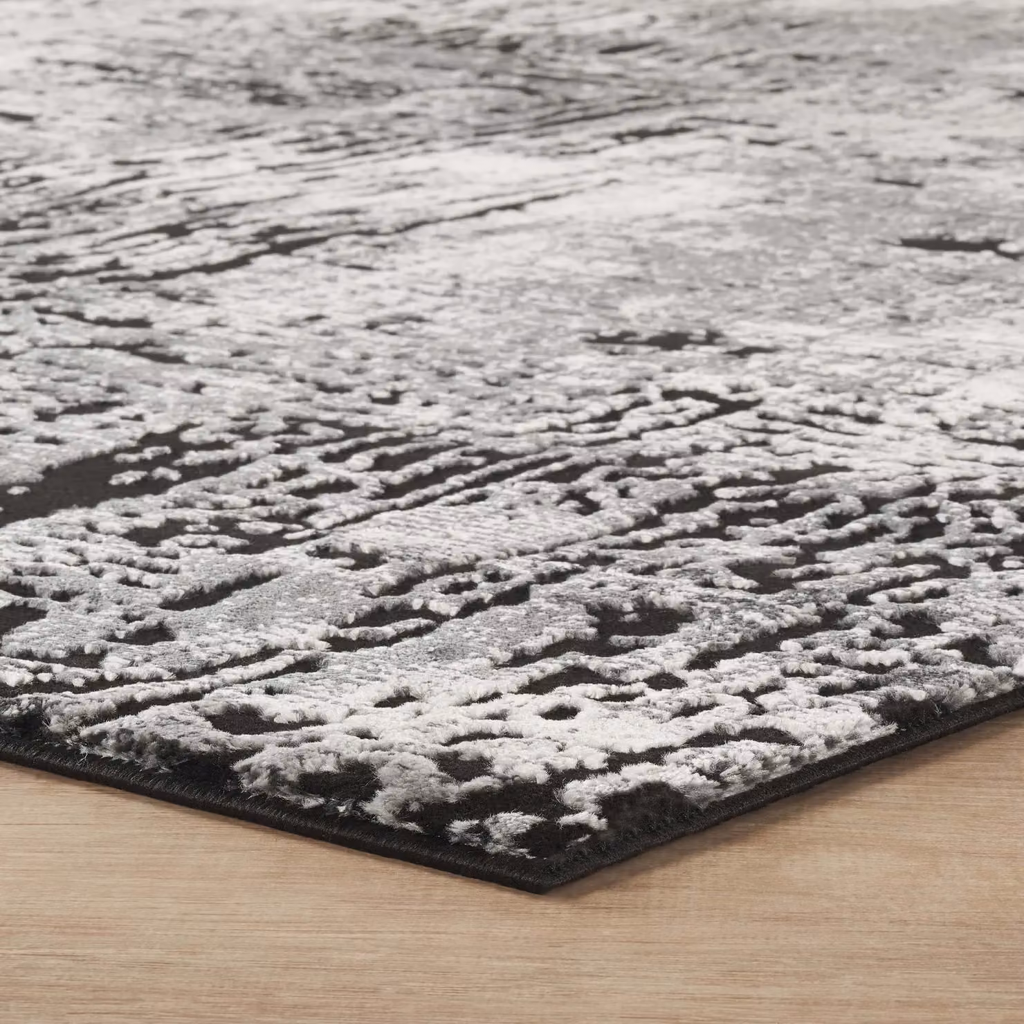 Desire Rugs Belgravia Modern Illusion Area Rug in Grey, W: 200 cm, D: 290 cm – 3