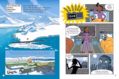 Usborne 24 Hours in Antarctica Multicolour Paper Book – 2