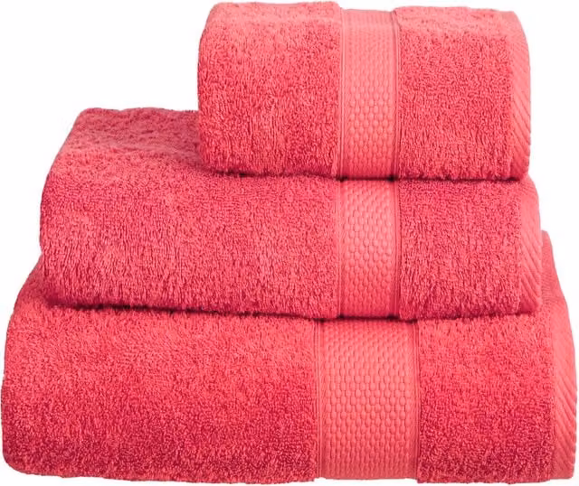 Bellissimo Luxury Cotton Terry Bath Sheet in Raspberry Pink