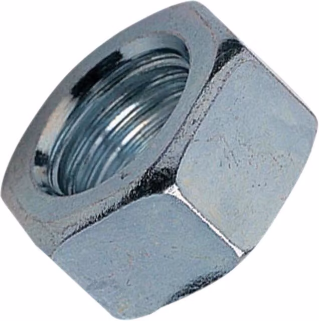 Forgefix Galvanised Steel Hexagonal Nuts, Multi Colour