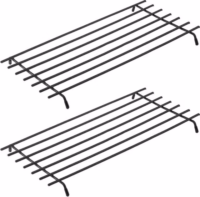 EONLION 2-Piece Black Metal Kitchen Protector Mats – 1