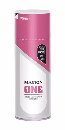 Maston Spray Paint ONE Matt Heather Violet RAL4003 400ml
