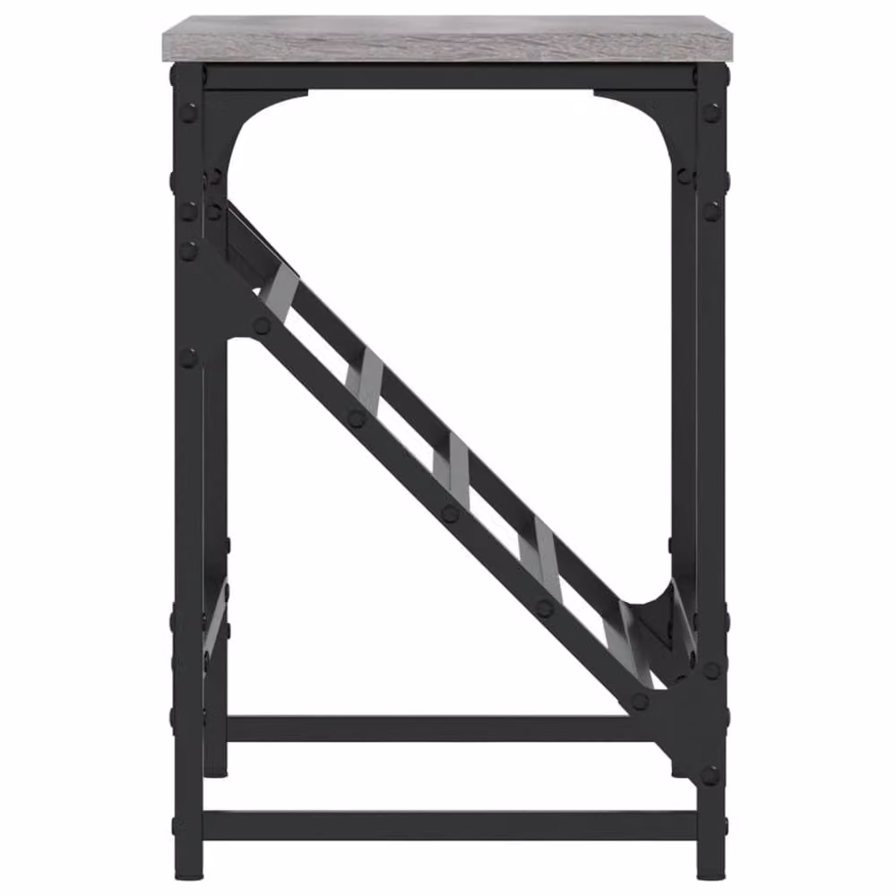 Berkfield Home Grey Industrial Shoe Rack W/D/H: 60 x 30 x 45 cm – 4