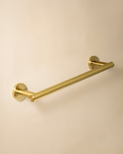 COSMIC Architect Sp Wall-Mounted Metal Towel Rail in Brushed Gold – 2