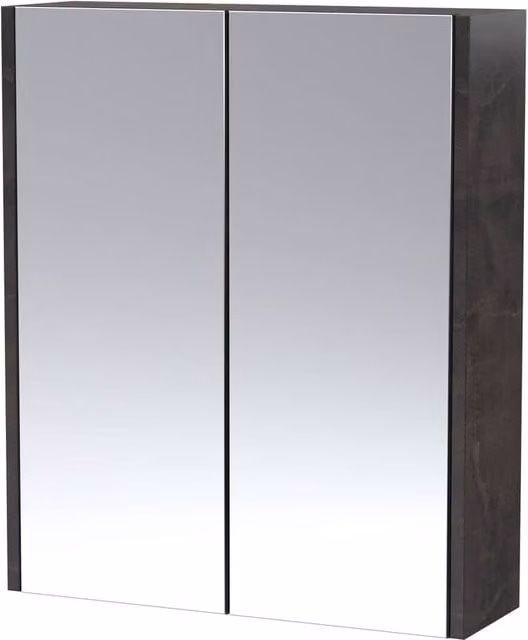 Balterley Winshill Rectangular Wall Mirror in Grey, W: 60 cm – 1