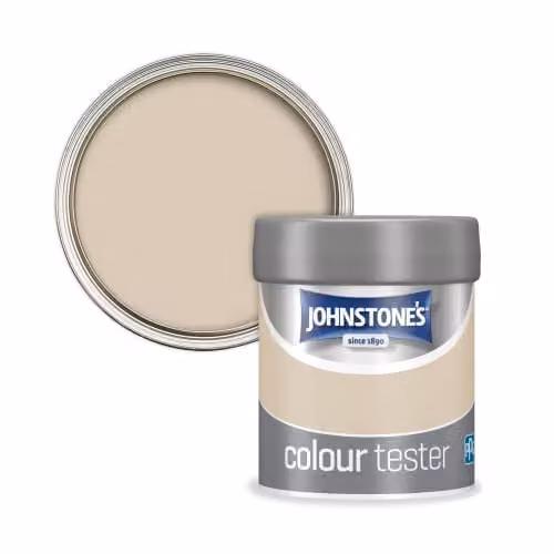 Johnstone's Colour Sample Tester Pot in Seashell, 75ml