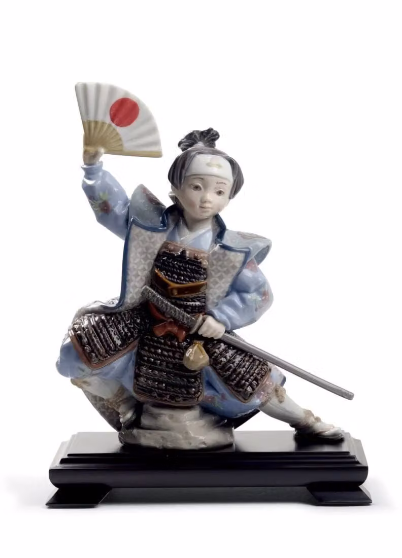 Lladró Momotaro Limited Edition Multicolour Porcelain Floral Figurine