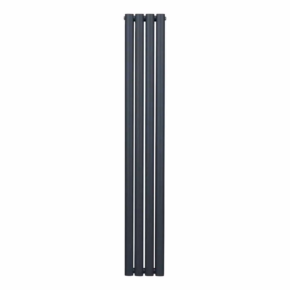 Monstershop Oval Column Radiator in Anthracite Grey, H 160 cm x W 24 cm – 2