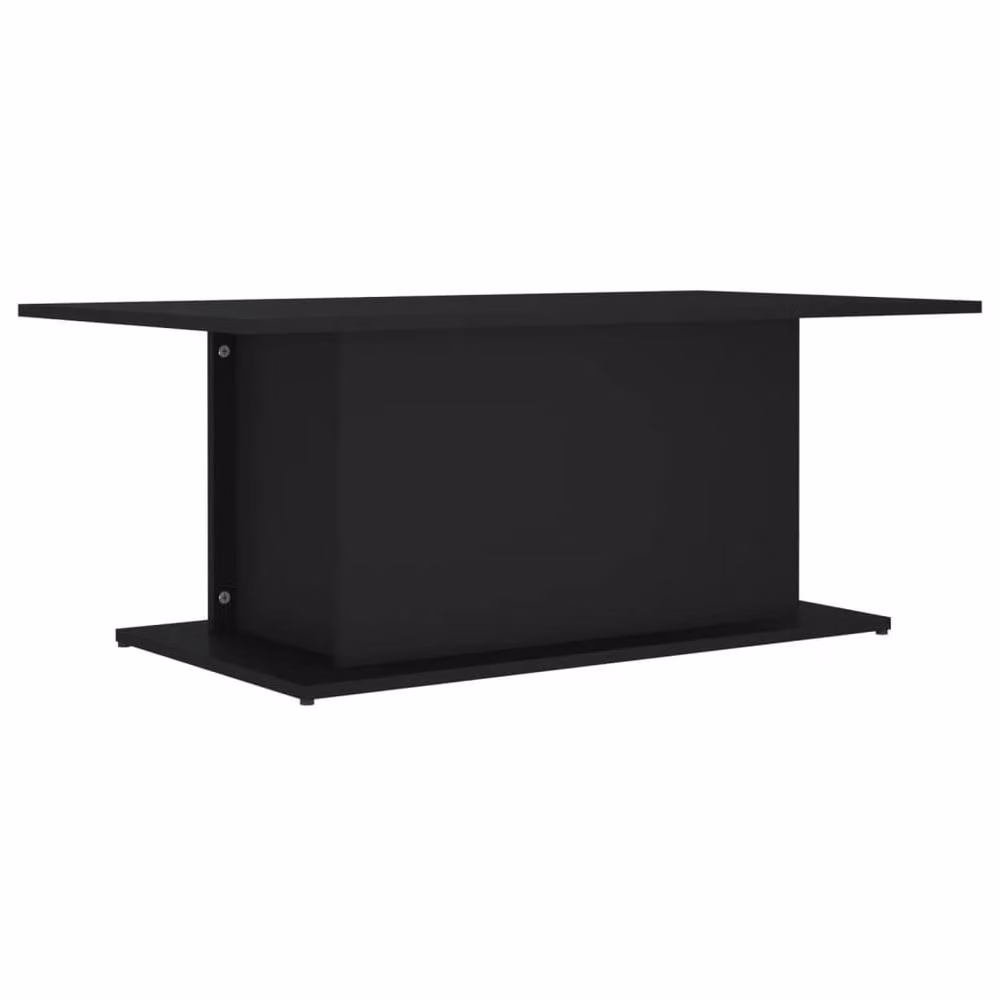 Berkfield Home Modern Black Decorative Coffee Table, W/D/H: 102 x 55.5 x 40 cm – 3