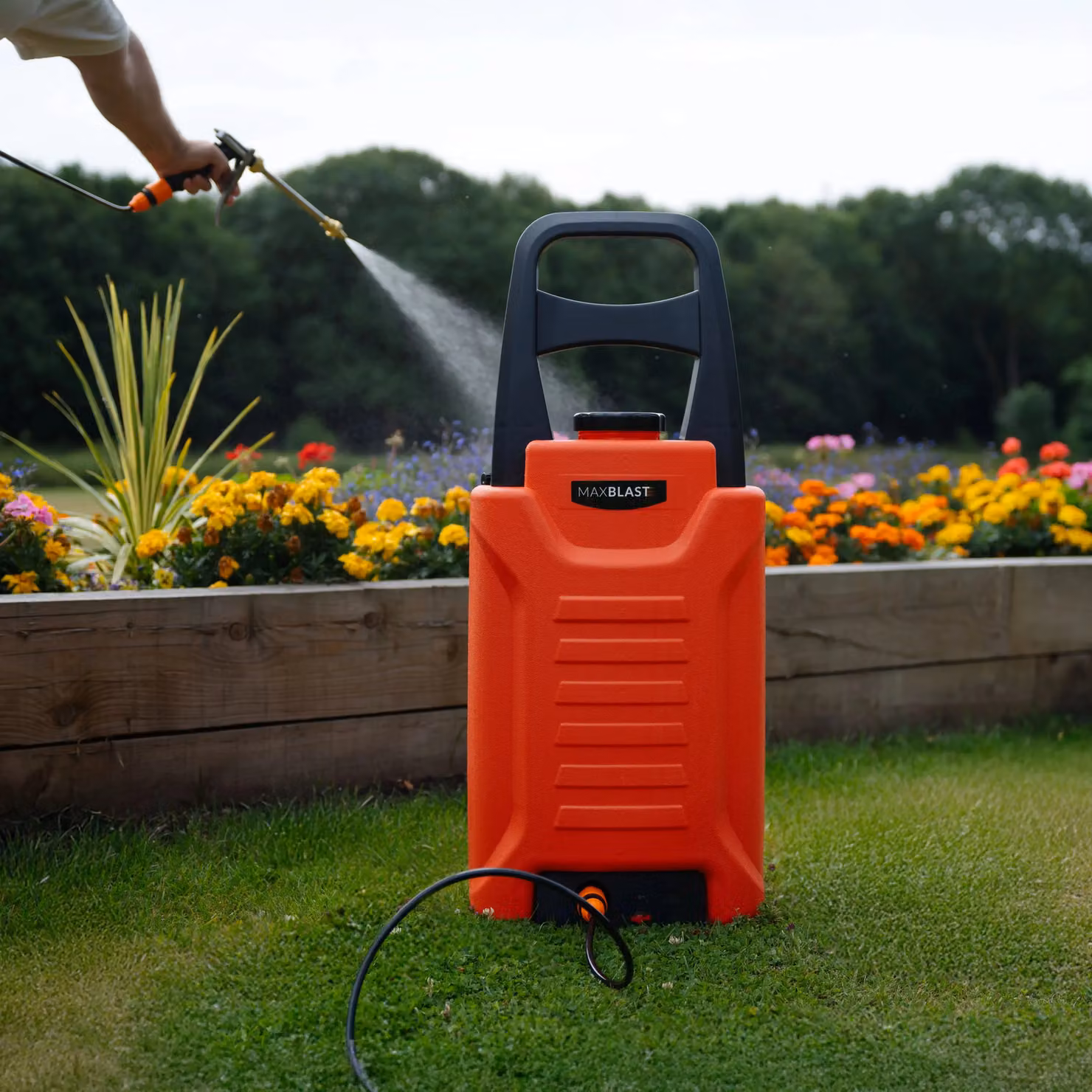 Monstershop MAXBLAST 30L Cleaning Water Trolley in Orange – 3