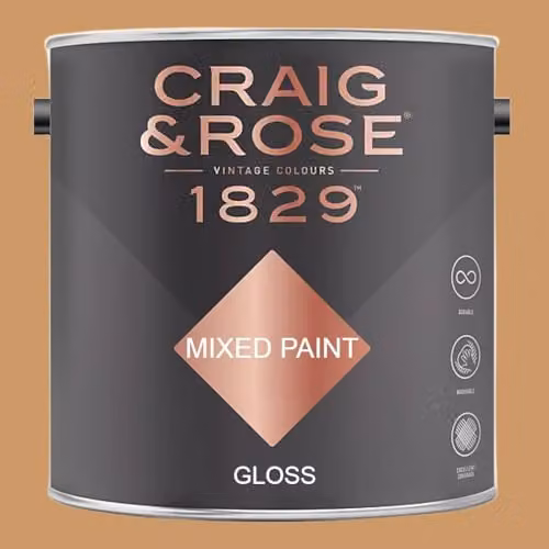 Craig & Rose 1829 Gloss Paint Stop in Papyrus, 2.5 l
