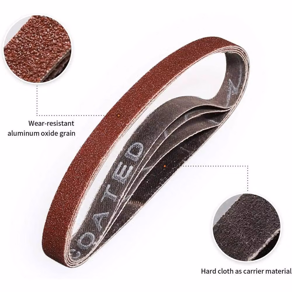 SPETLEK Pack of 40 Brown Sanding Belts – 2