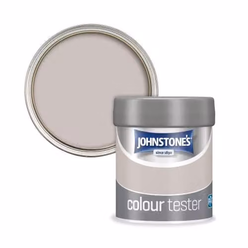 Johnstone's Colour Tester Pot in Iced Petal, 75ml