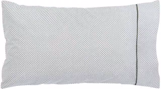 Bedeck of Belfast Reya 2 Pack Pure Cotton Pillowcases, Grey Mix