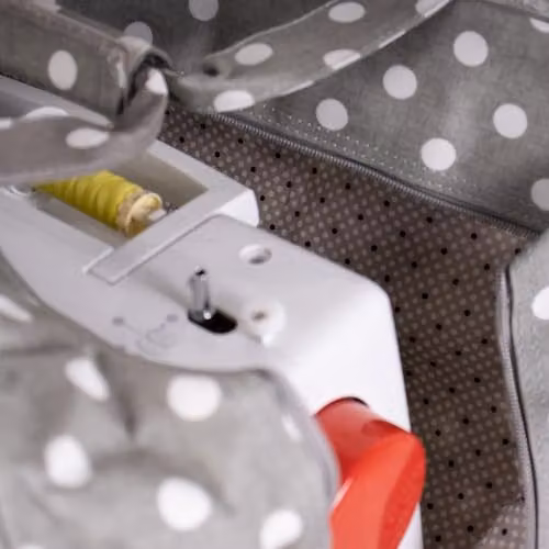 Hobbygift MR4660 8 Value Collection Sewing Machine Bag in Grey Linen Polka Dot, W/D/H: 20 x 43 x 37 cm – 2