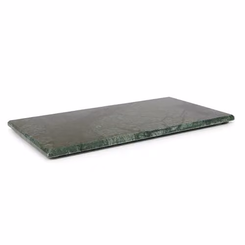 Argon Tableware Green Marble Serving Board, W: 32.5 cm, D: 17.5 cm