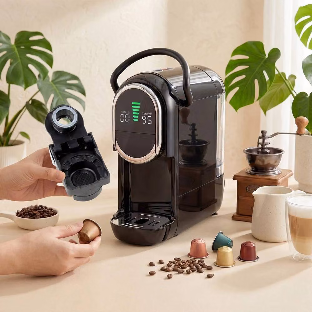 KORVIXA Pod Coffee Machine, Black – 5