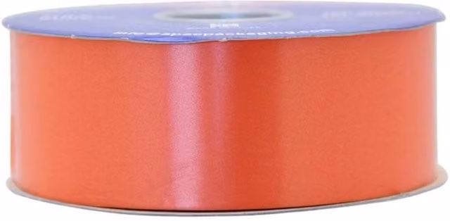 KDMD Burnt Orange Polypropylene Ribbon 2 Pack – 1