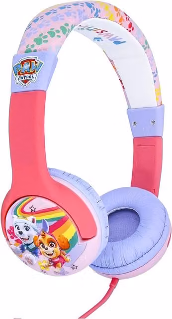 Paw Patrol Sky and Everest Adjustable Kids Headphones - Purple