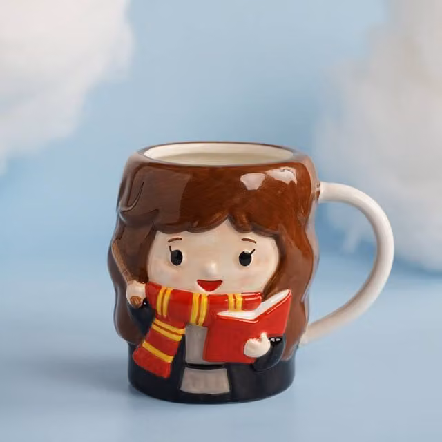 Warner Bros Harry Potter Back To Hogwarts Hermione 3D Ceramic Mug, Multicolour – 1