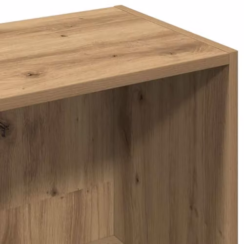 vidaXL Artisan Oak Book Cabinet in Brown, W/D/H: 66 x 30 x 130 cm – 5