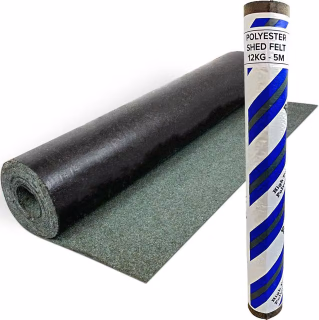 NOVECRAFTO Green Polyester Bitumen Shed Roofing Felt