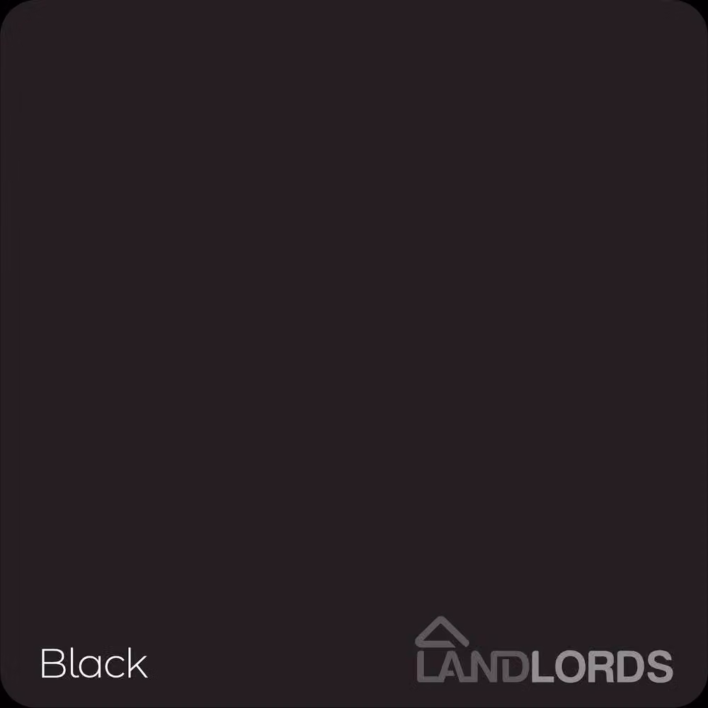 Landlords Paint One Coat Drip Free Water Based Paint in Black, 20 l – 3