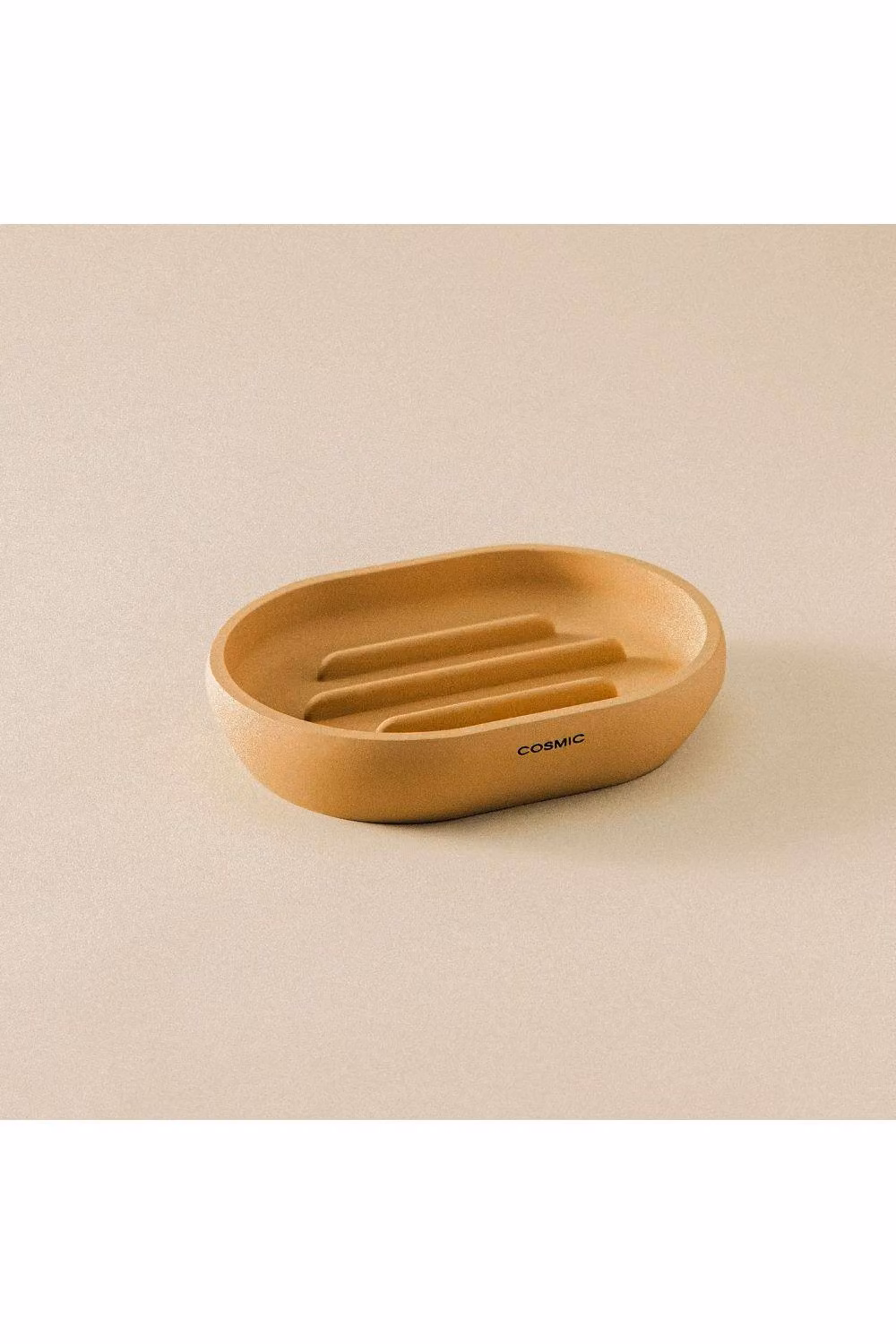 Cosmic Ceramic Soap Dish in Beige from the SAONA Collection – 2