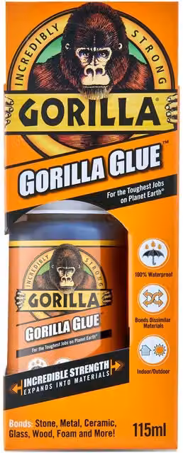 Gorilla Glue Waterproof Polyurethane Glue, 115 ml – 1