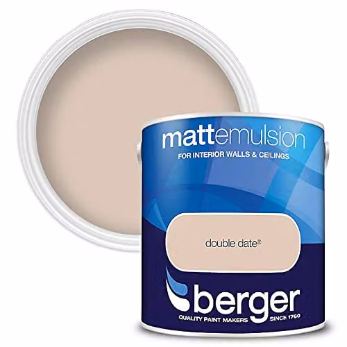 Berger Matt Emulsion Double Date Beige 2.5 l