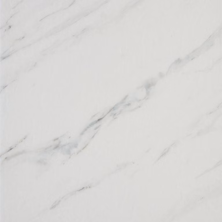 Luvanto White Marbled Stone Effect Glue Down Luxury Vinyl Tile 2.5mm