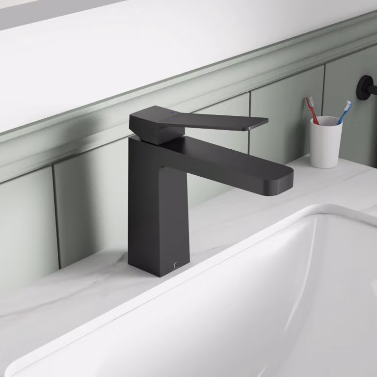 Astra Mono Basin Mixer Tap in Matt Black