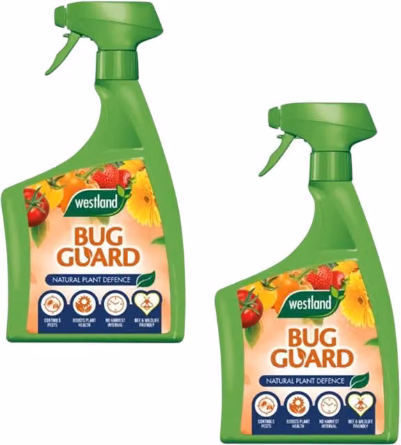 Westland Bug Guard Mechanical Insect Pest Control Spray for Vegetable, Ornamental and Indoor Plants, 800 ml