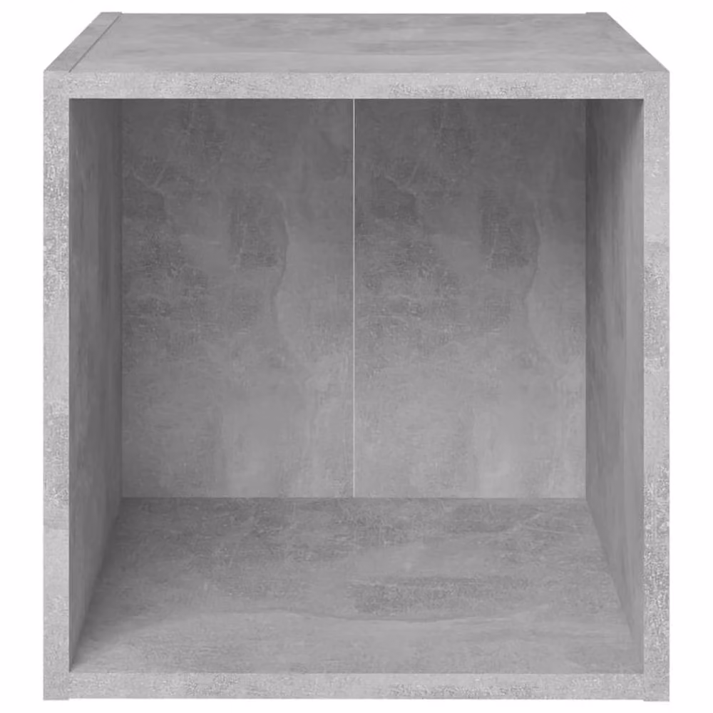 Berkfield Home Classic 6 Piece TV Cabinet Set in Concrete Grey Matt MDF – 4
