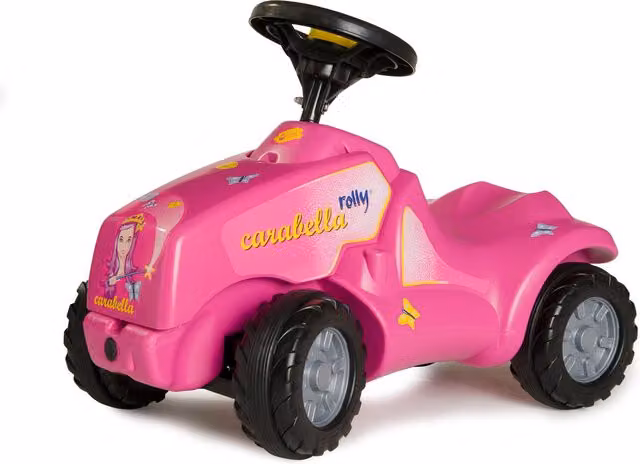 Rolly Carabella Mini Trac Ride On Car with Light and Sound in Pink