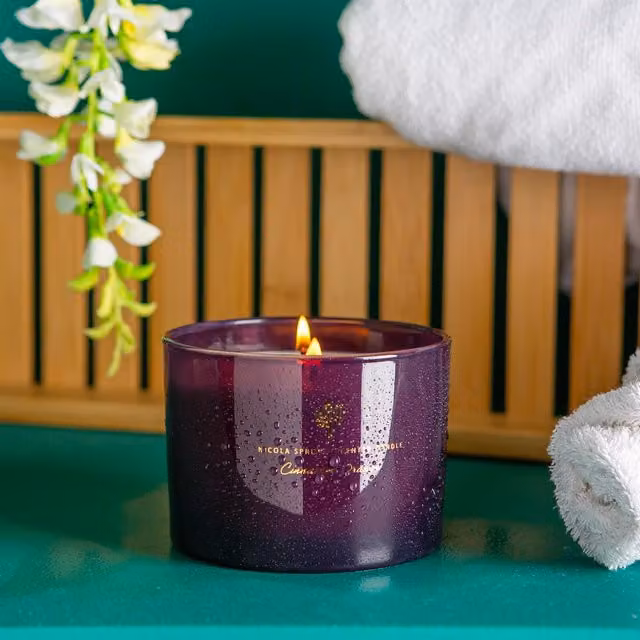 Nicola Spring Purple Soy Wax Scented Candle, 38g