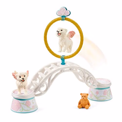 Schleich bayala Winged Baby Lion Training Figure, Multicolour – 1