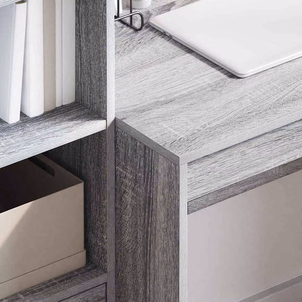 Berkfield Home Modern Writing Desk in Grey Sonoma, W/D/H: 80 x 50 x 76 cm – 2