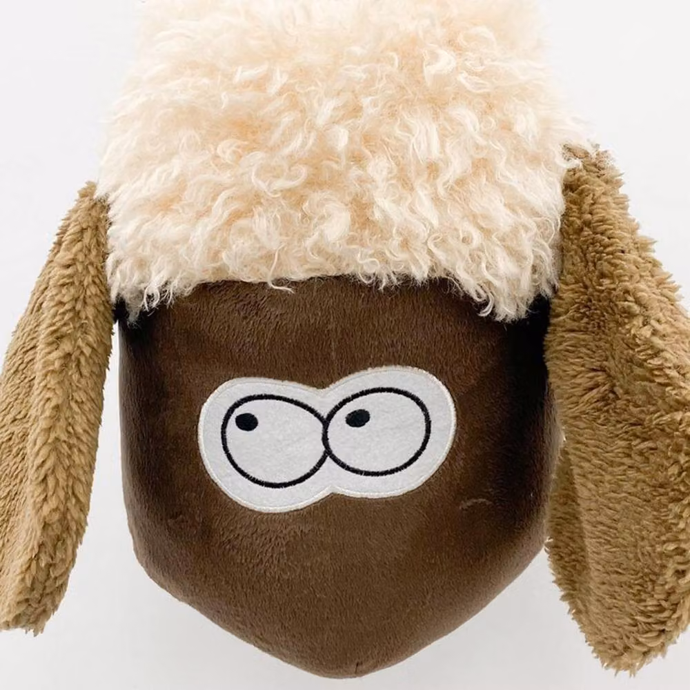 Minster Brown Sheep Head Fabric Hanger for Kids, W/D/H: 20 x 18 x 30 cm – 2