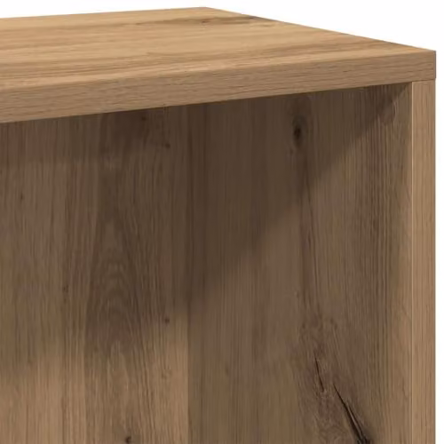 vidaXL Artisan Oak Book Cabinet in Brown, W/D/H: 50 x 25 x 80 cm – 5