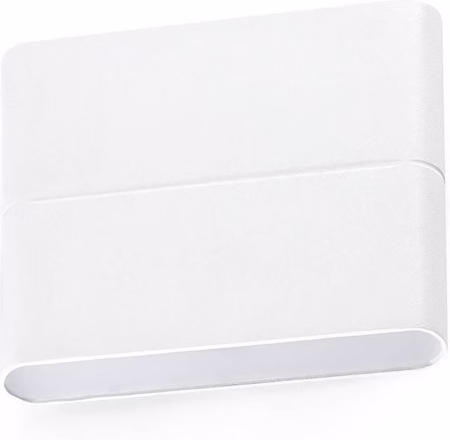 Netlighting Aday LED Small White Up and Down Outdoor Wall Light IP54