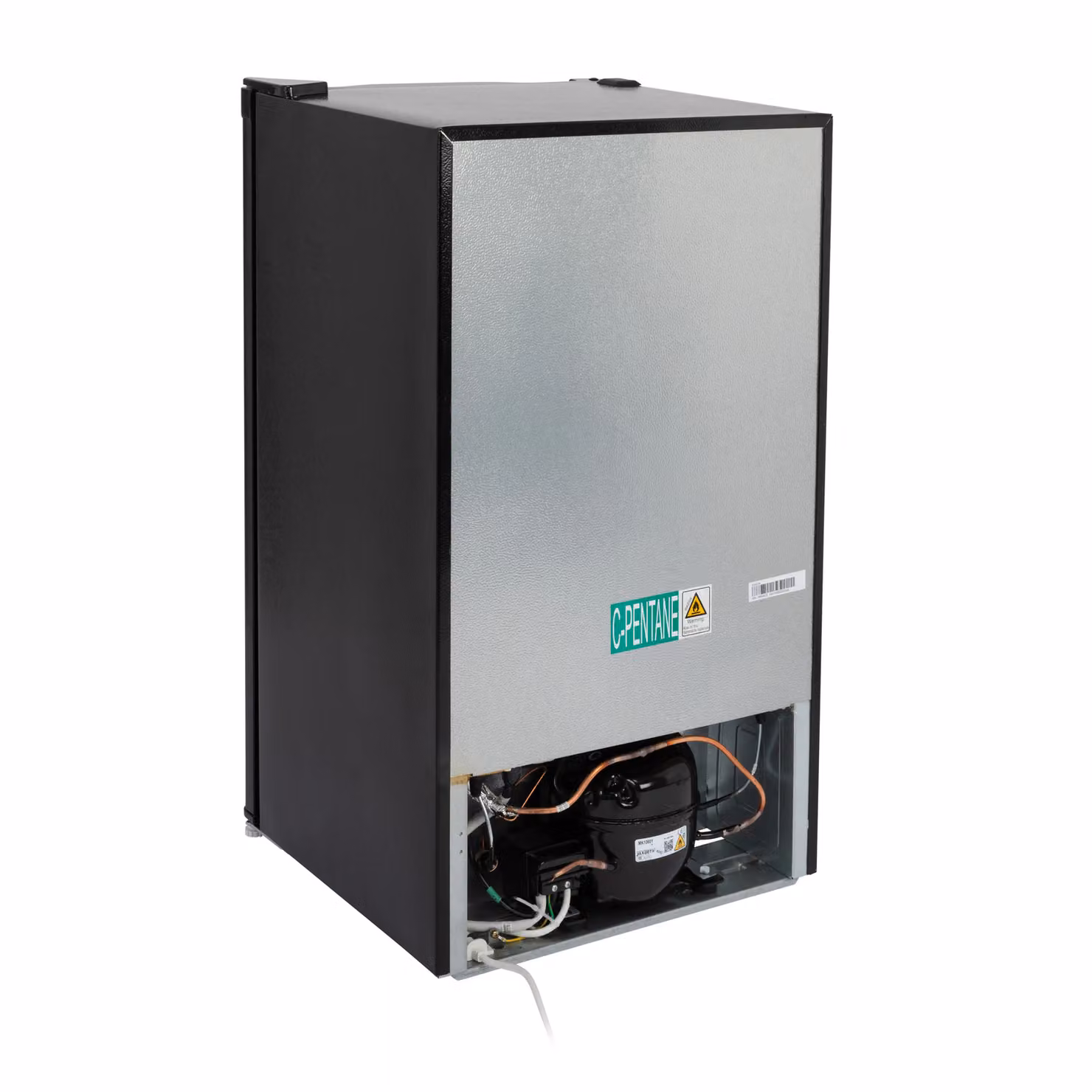 Willow Black Freestanding Under Counter Larder Fridge with Chiller Box and Zero Degree Zone, W/D/H: 60 x 55 x 85 cm – 4