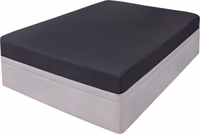 Highams Soft 100% Cotton Plain Dye Fitted Bed Sheet, White, W: 200 cm x L: 200 cm