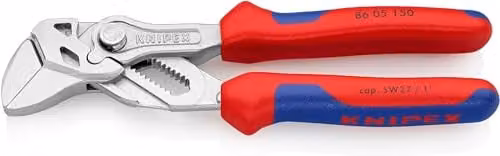 Knipex Pliers Wrench 150 mm, 86 05 150 SB, Blue and Red – 1