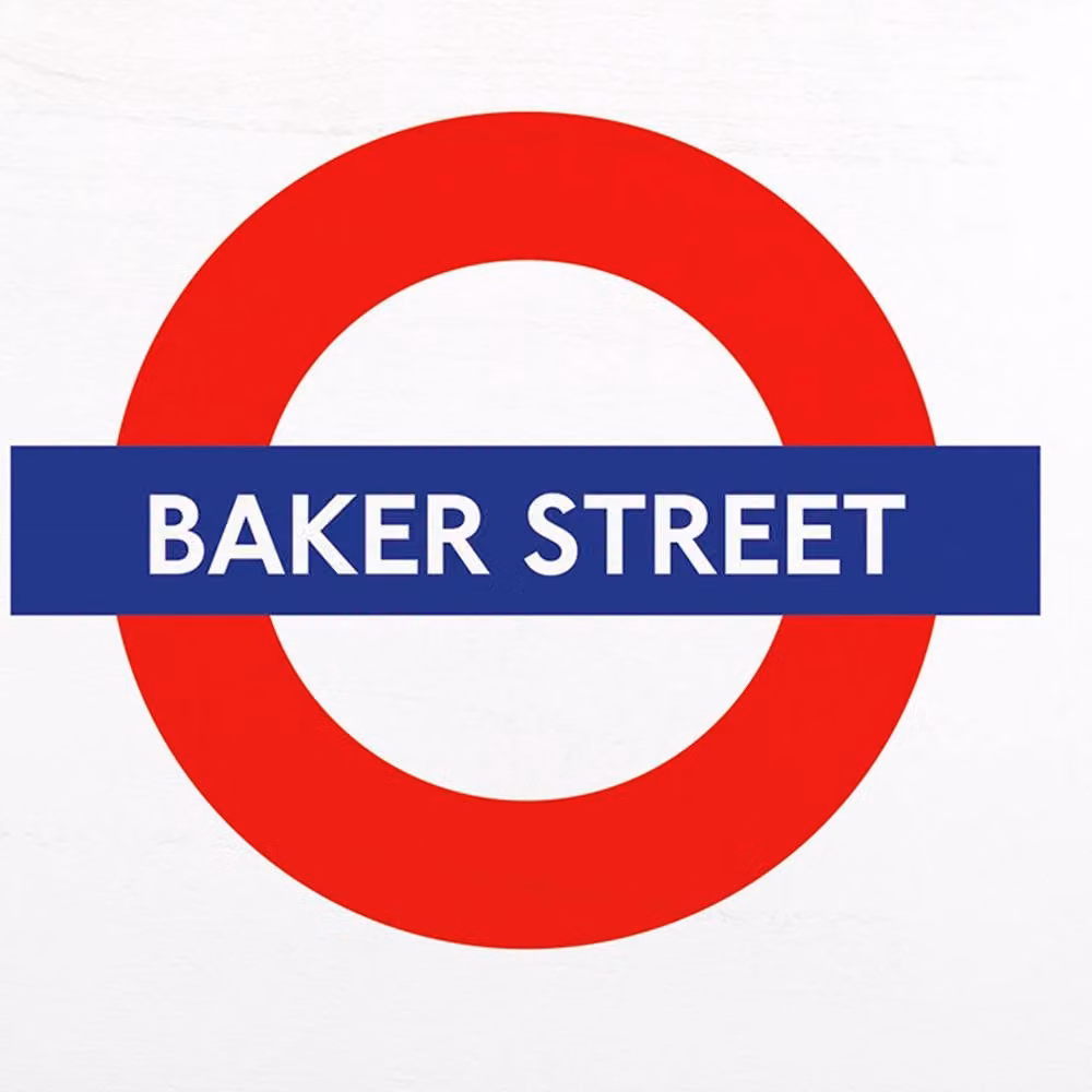 Transport for London Baker Street Multicolour Wooden Wall Plaque – 2