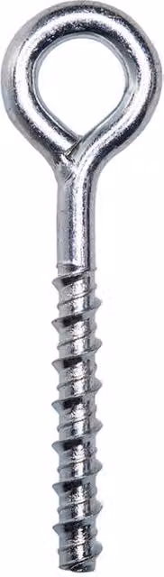 JCP Construction Products Silver Galvanised Steel Eye Bolts, Box of 50